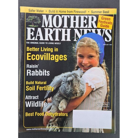 Vintage Mother Earth News Magazine Lot Of 4 2003 2004 2007 Paul Newman Solar - Picture 2 of 6